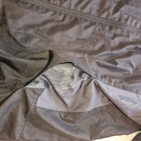 Starter Jacket Mens L (42-44) Black Y2k Full Zip Mesh Lined Gorpcore Outdoor - Picture 6 of 13